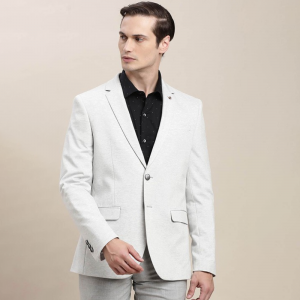 Men Single Breasted Blazer