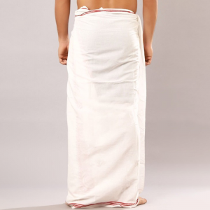 Men Printed Pure Cotton Tribal Dhoti