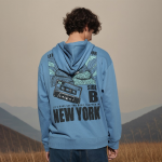Men Cotton Relaxed-Fit Hoodie