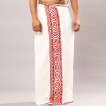 Men Printed Pure Cotton Tribal Dhoti