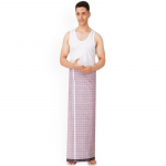 Mens Cotton Color Dhoti With Matching Border
